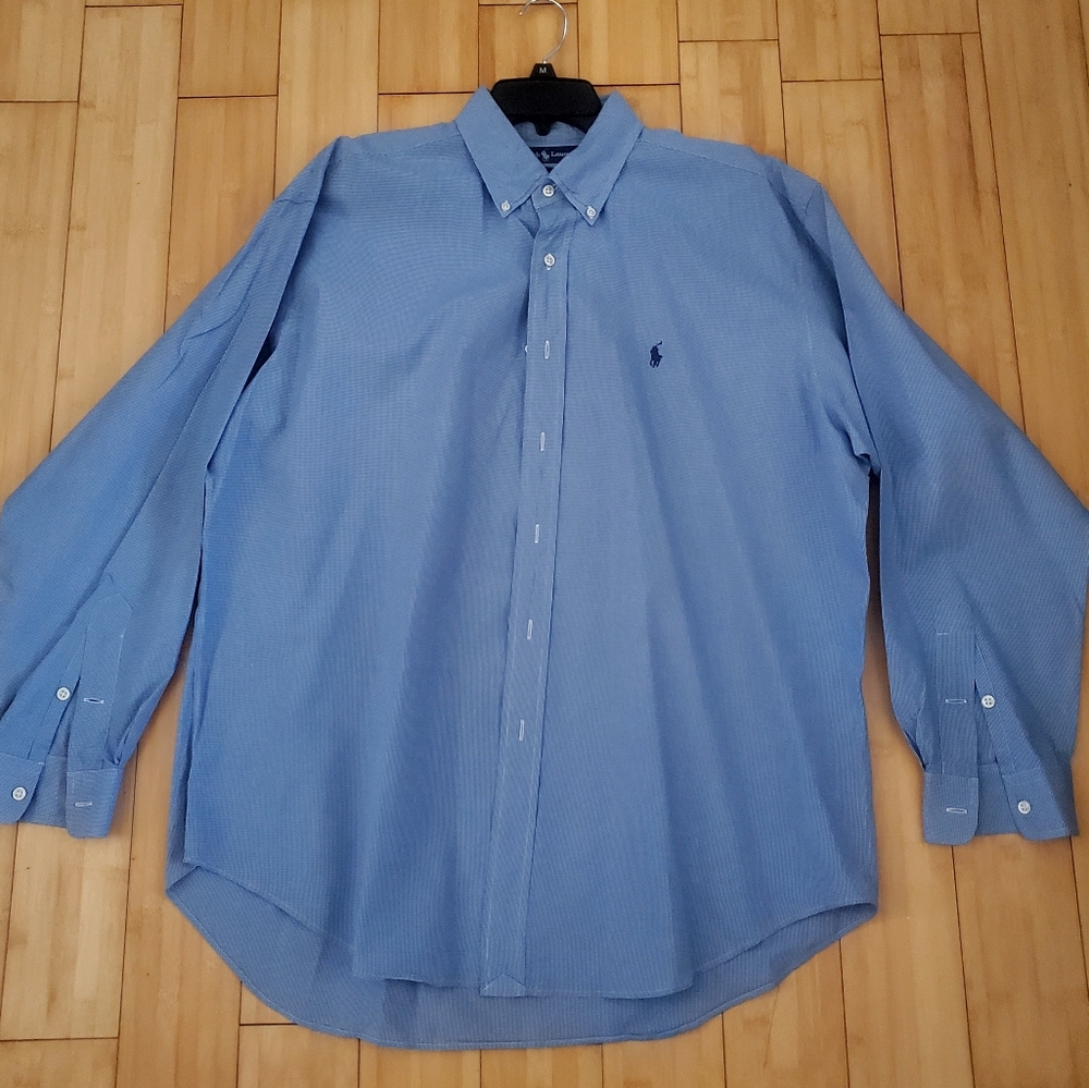 Ralph Lauren Blake bottom down men's shirt Large